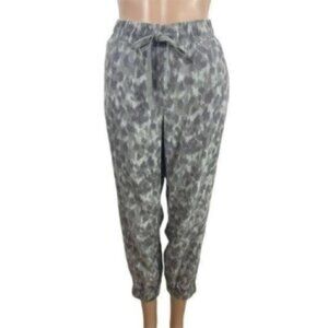 Anthropologie Cloth & Stone Animal print with Pockets Joggers size medium